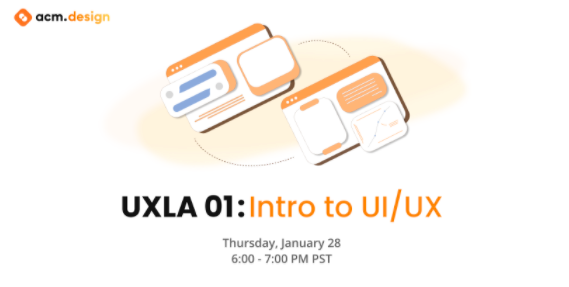 UI/UX Workshop Series Flyer